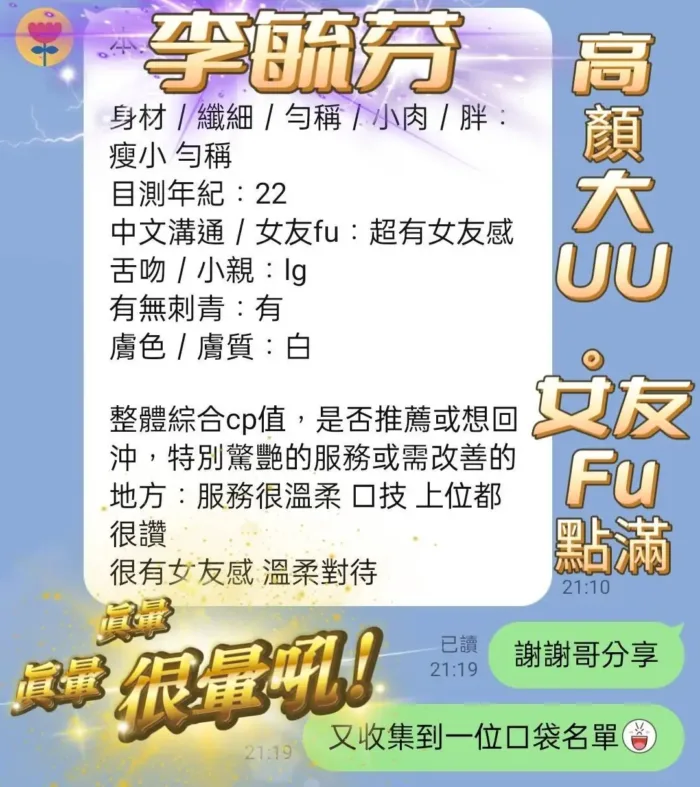 高雄定點茶-李毓芬
