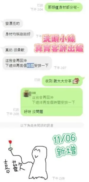 台南定點茶-洗頭小妹