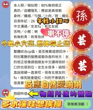 台中定點茶-孫芸芸